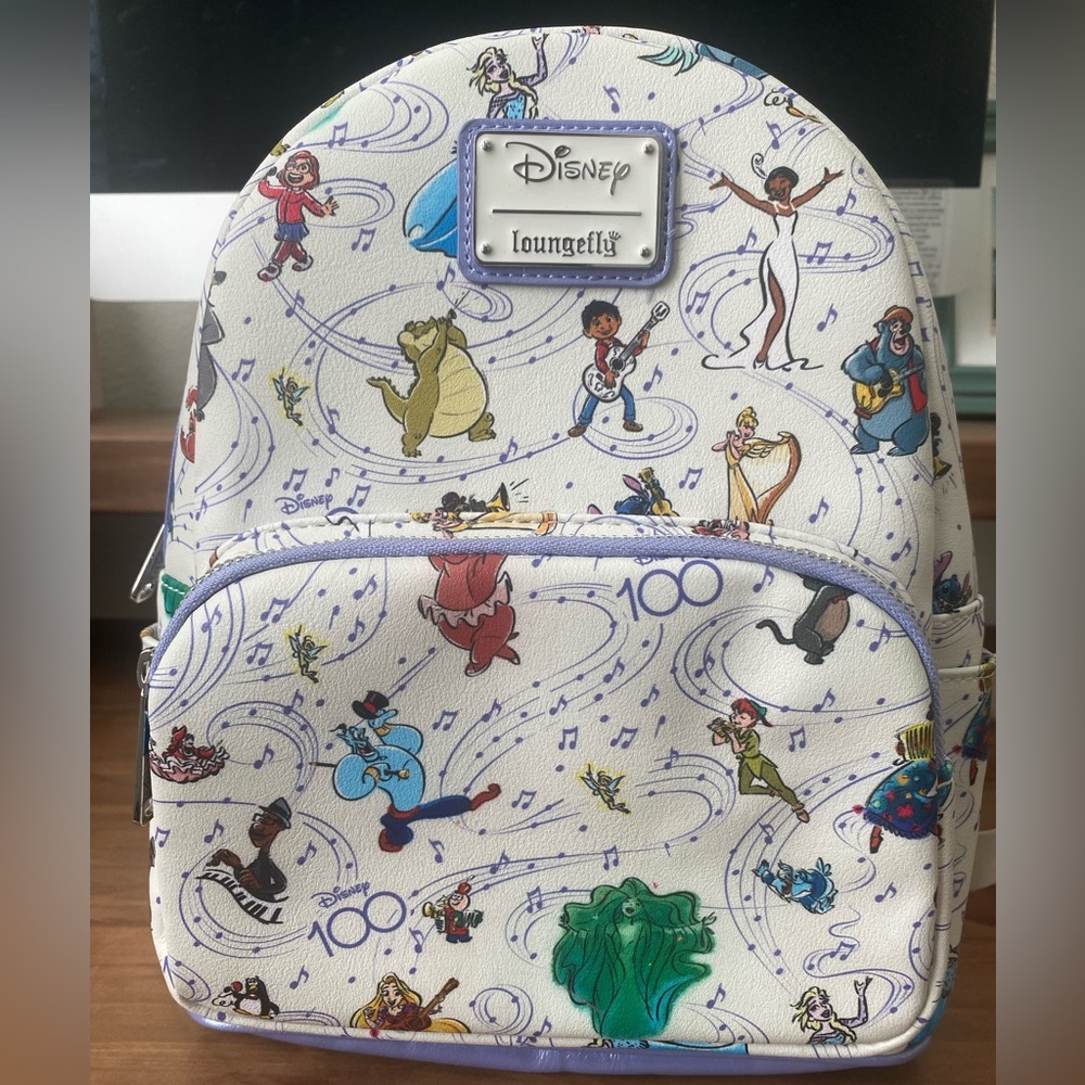 Loungefly White Backpack